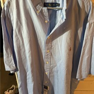 NWT Ralph Lauren Short sleeve dress shirt